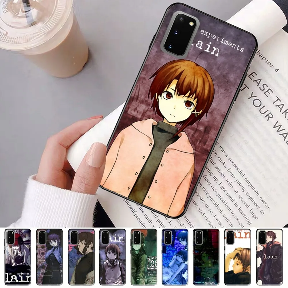 Serial Experiments Lain Phone Case For Samsung S 9 10 20 21 22 23 30 23 24 Plus Lite Ultra FE S10lite Fundas