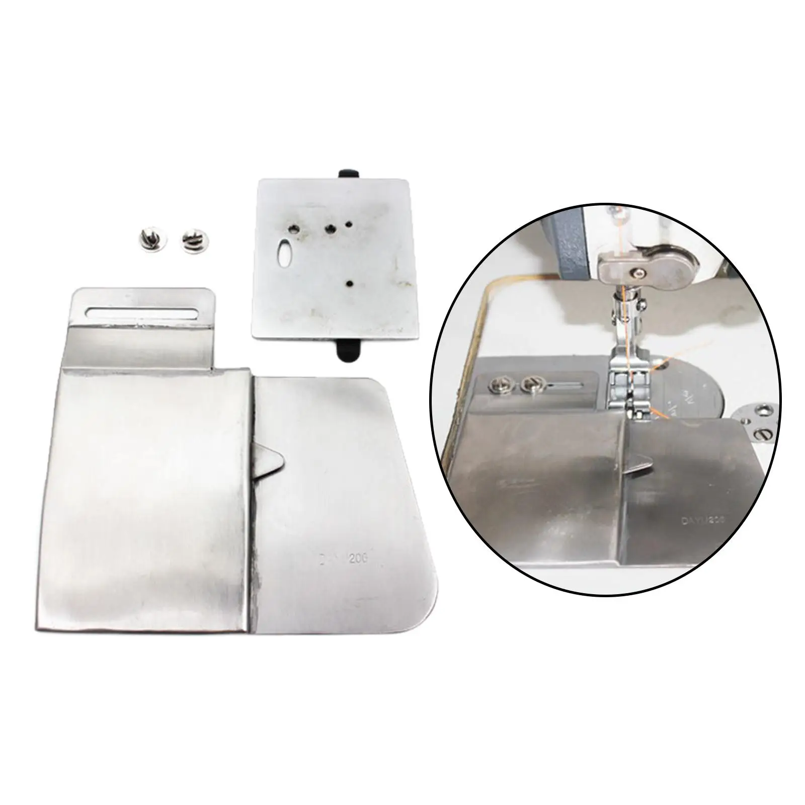Sewing Machine Cuff Setter Attachment Metal Seam Fold Tape Binder for Industrial Sewing Works Efficiency