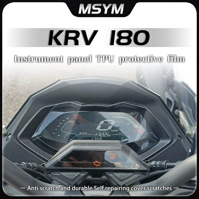 

For KYMCO KRV180 KRV 180 krv180 Motorcycle Cluster Scratch Screen Protection Film Protector screen Accessories