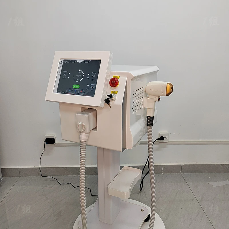 808 Diode Laser Hair Removal Commercial Depiladora Laser Appliances 3 Wavelength Painless Beautiful Whole Body Hair Removal