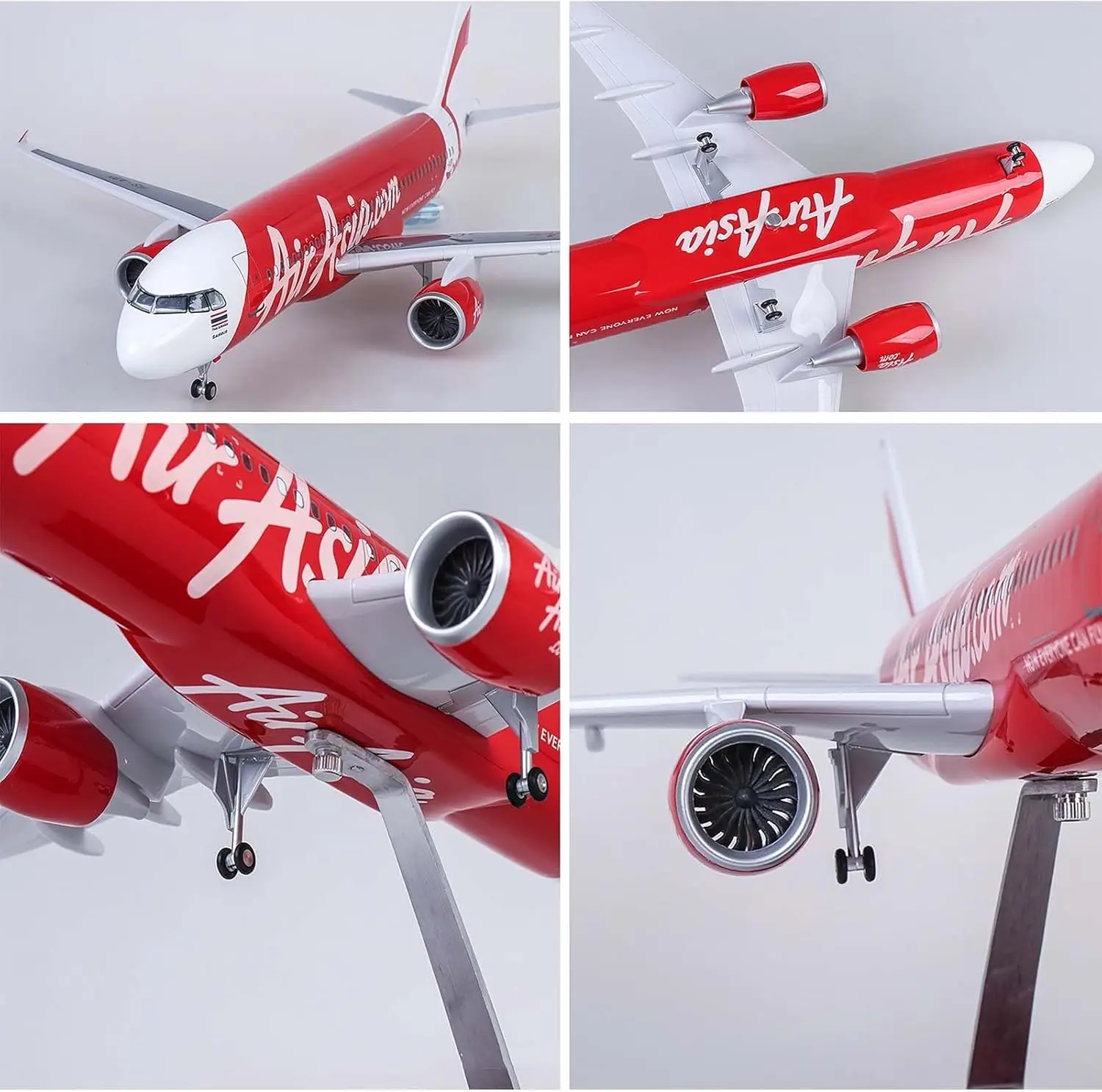 ايرباص 1:80 مقياس 47 سنتيمتر A320 ايرازيا الخطوط الجوية نموذج طائرة 320 دييكاست محاكاة نموذج طائرة للبالغين جمع حلية