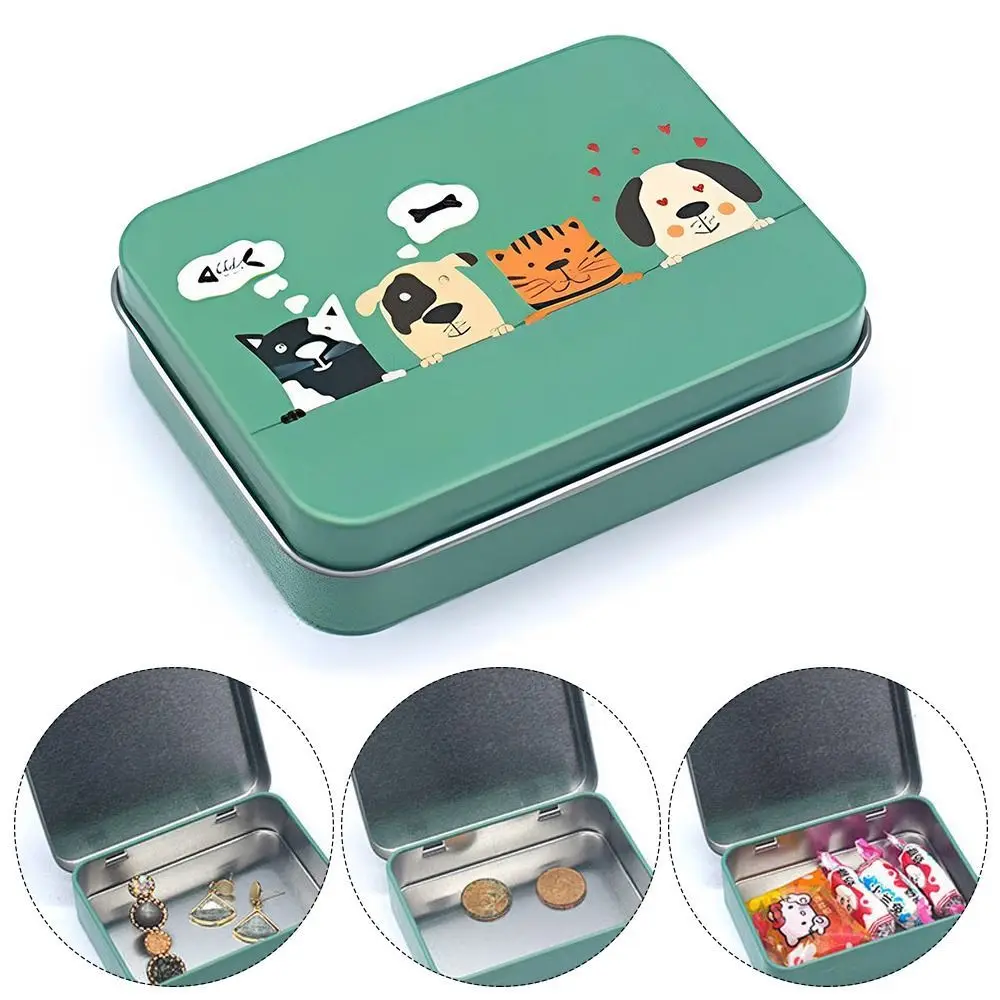 Mini 1 Pcs Aluminum Tin Jar Metal Box with Lid Refillable Bottles Tea Cans Candle Jars for Cream Balm Nail Cosmetic Container