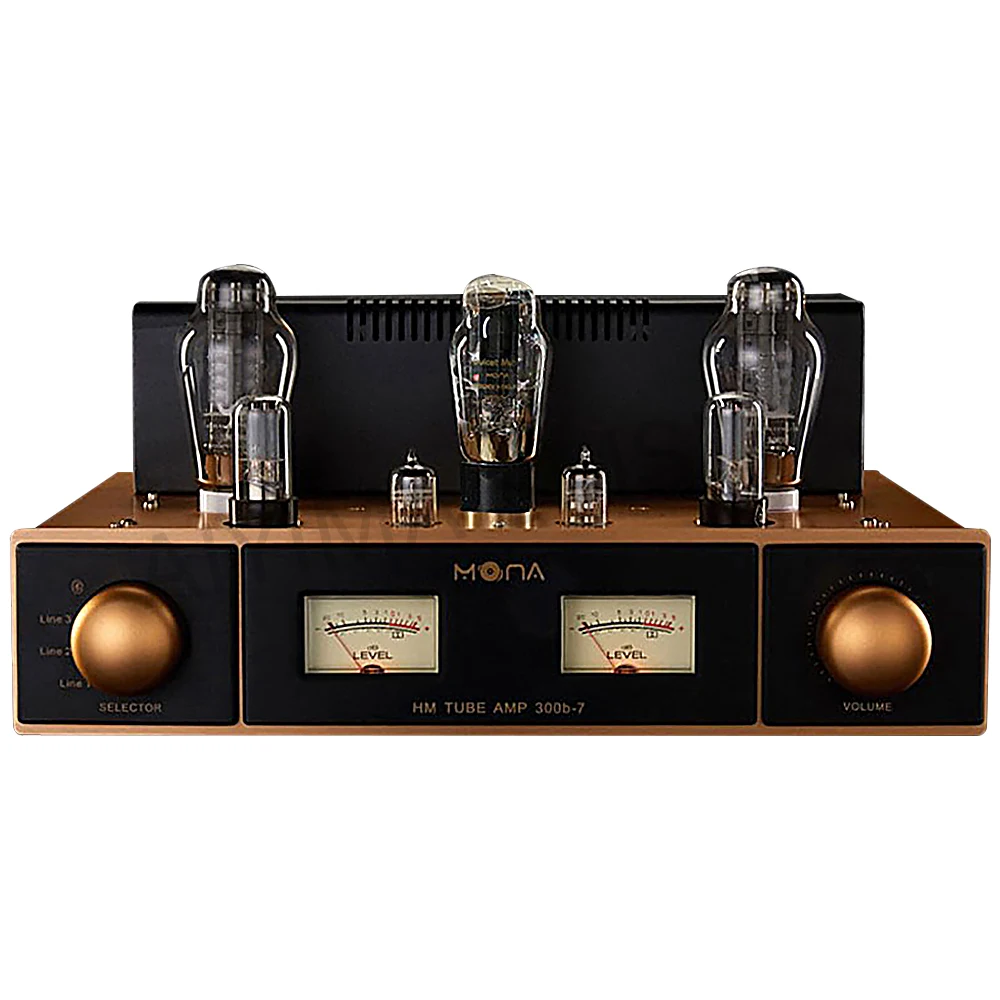 

AIYIMA SMSL M6 HIFI Single Ended Class A Vacuum Tube Amplifier 2.0 10W 300B 6H8C ECC83 Bluetooth Purely handmade Amplifier Audio