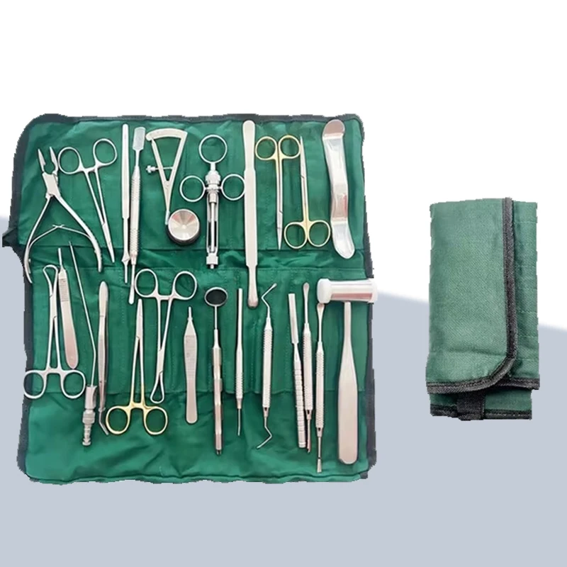 26 قطعة/المجموعة أدوات زرع الأسنان الأساسية مجموعة أدوات جراحة زرع الأسنان أداة جراحية طبيب الأسنان #1