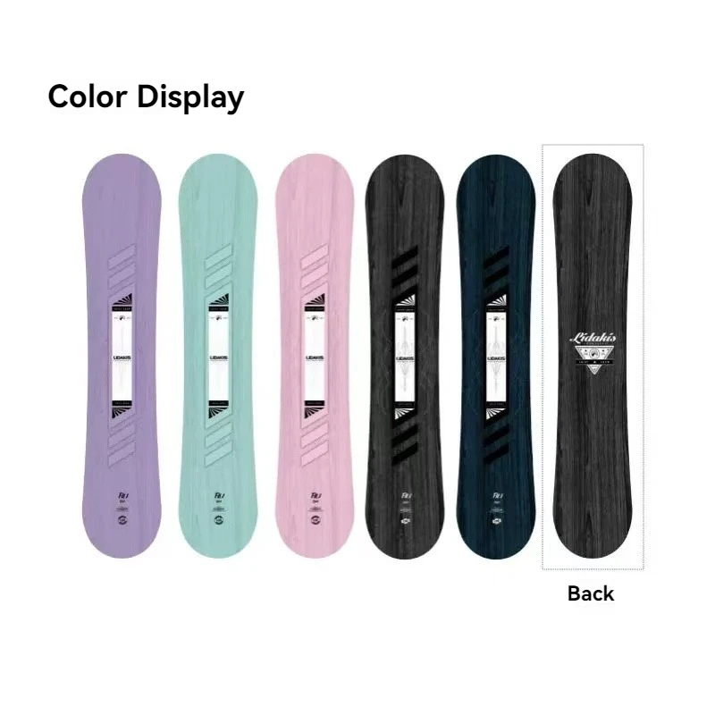 Professional All-Mountain Snowboard Advanced Camber Poplar Core Competition Board For Experts Park/Freeride Snowboard