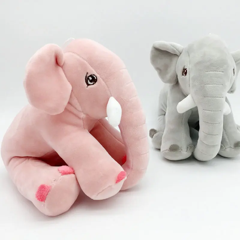 20cm elefante bonito brinquedos de pelúcia travesseiro macio acompanhar boneca meninos meninas aniversário presentes de natal