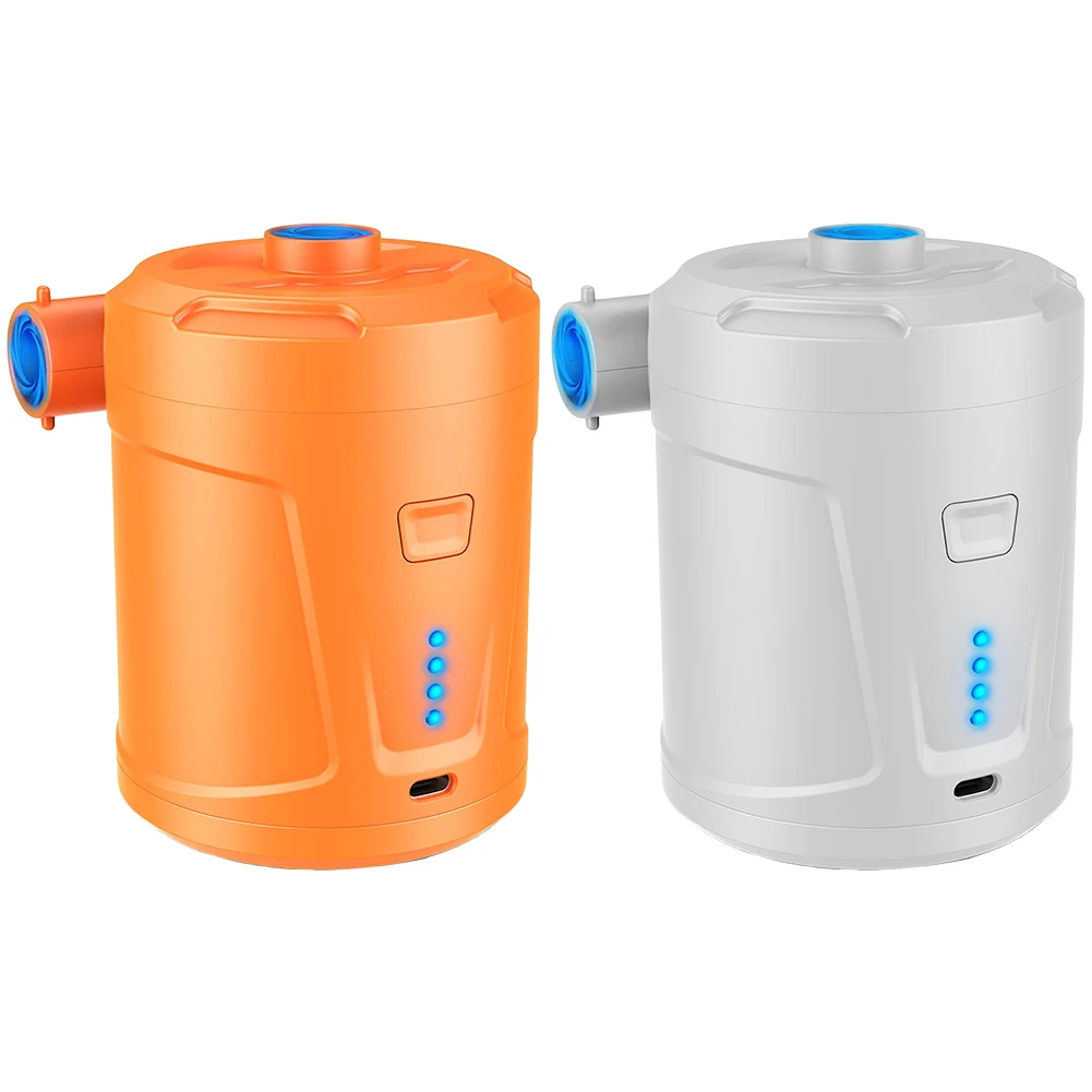 

Wireless Portable Inflator 5000mAh Portable Quick Inflate Pump USB Charging Equipment Lightweight for Swimming Ring Rubber Boat