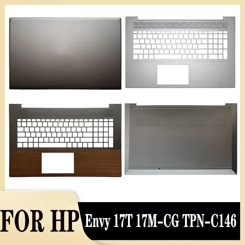 palmrest moldura frontal para laptop dobradica de fundo 17 original inveja 17t 17 cg 17m cg tpn c146 17m cg0013dx tampa traseira lcd 01