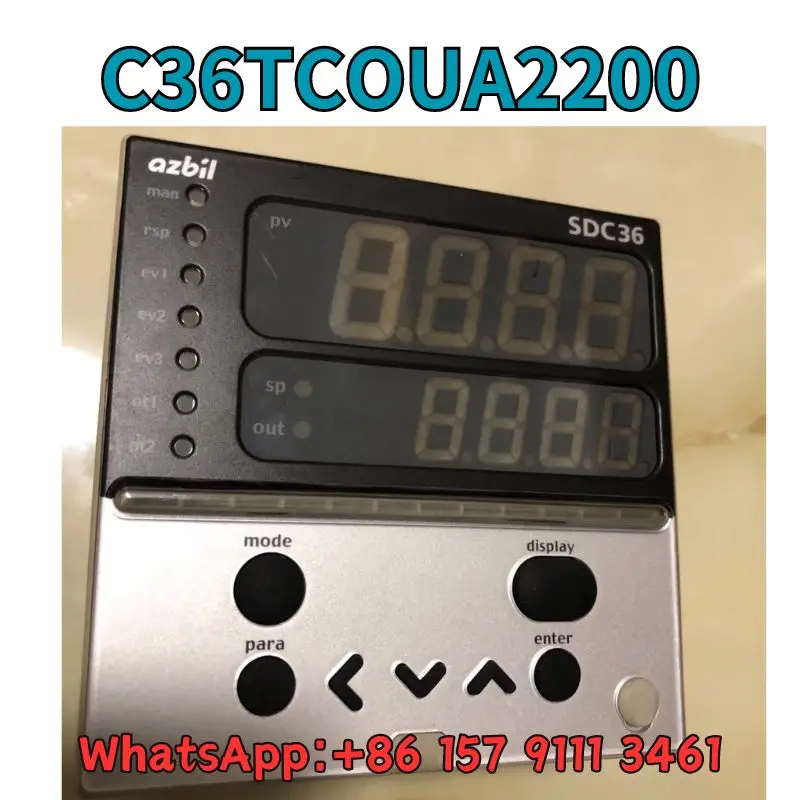 

Used Temperature controller C36TCOUA2200 test OK Fast Shipping