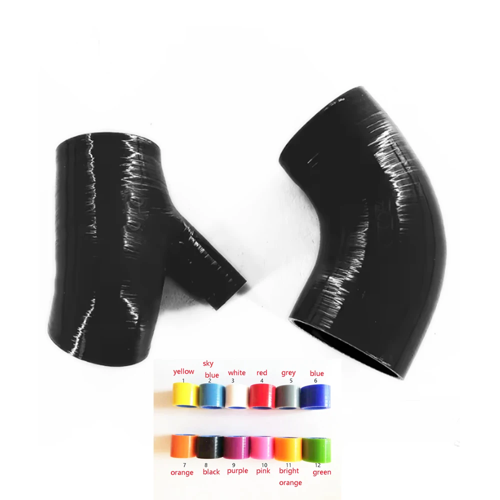 

13541435627, 13541705209, 696-061, 696-059 2 Engine Silicone Air Intake Hose To MAF & Throttle Fit BMW E46 323i 328i Z3 M56