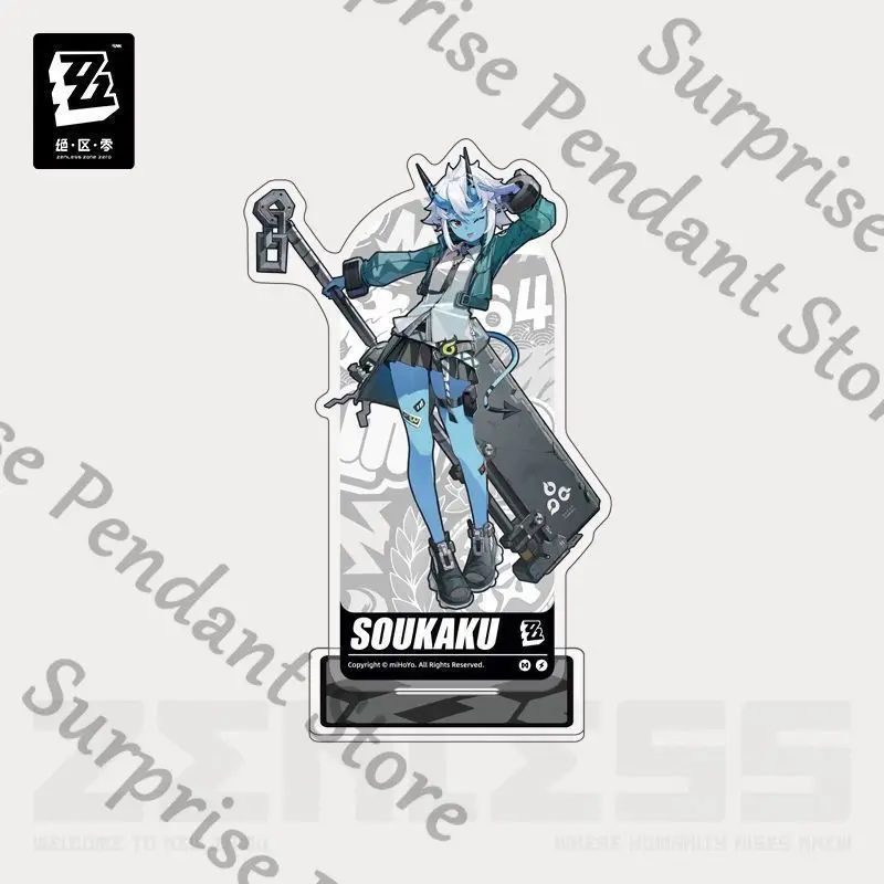 Zenless Zone Zero Standing Painting Series علامة أكريليك قائمة Asaba Harumasa زينة سطح المكتب عالية المظهر