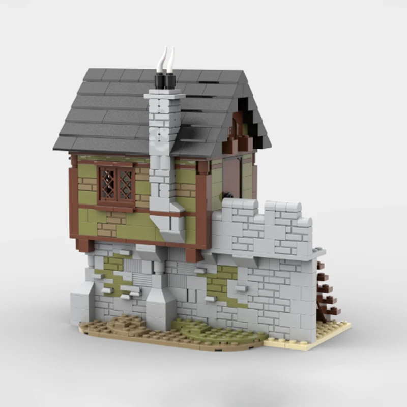 2218PCS MOC Construction Black Falcons Castle Modular Model Building Blocks Stacking Brick Creative Kid Toy Gift Diy Educational