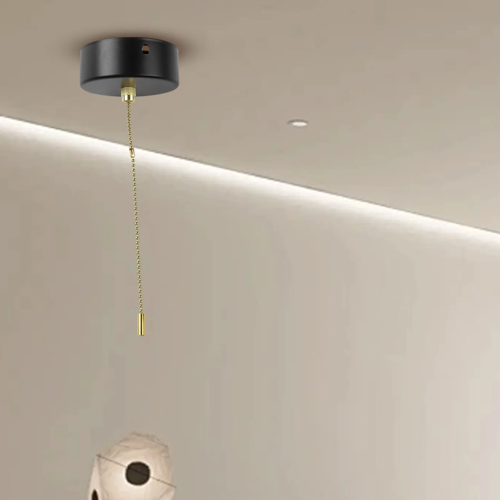 Ceiling Light Switch Bathroom Light Switch for versatile Use Light Switch Convenient Light Control Indicator Light Bathroom