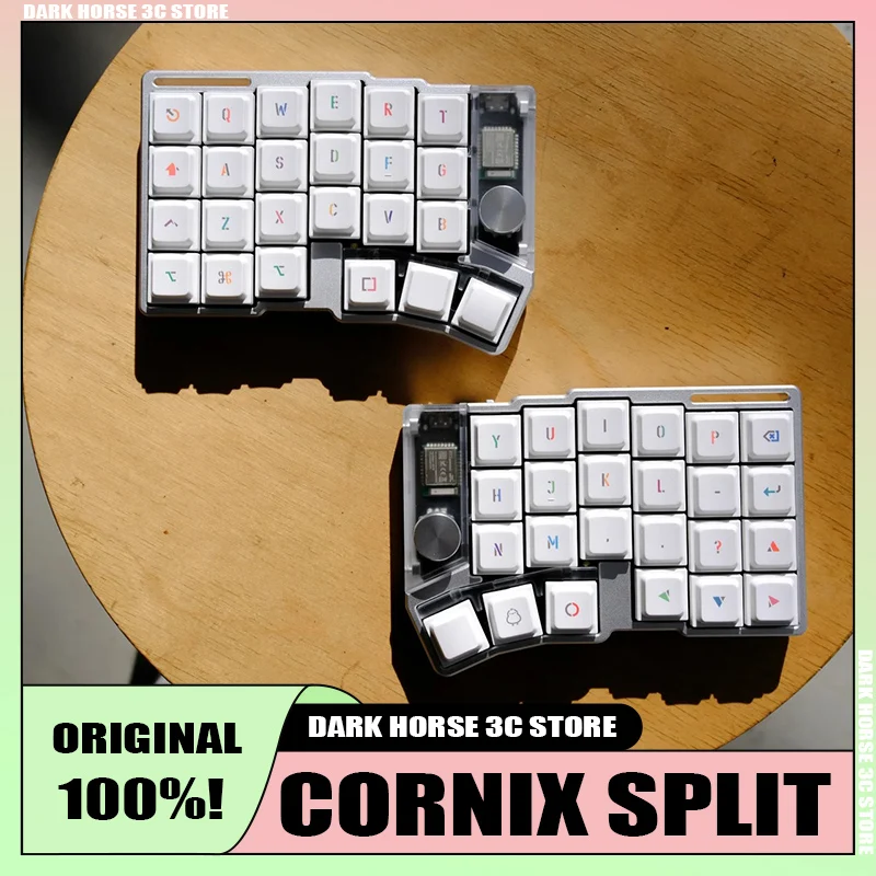 In Stock Cornix Split Mechanical Keyboard Wireless Ergonomic Low