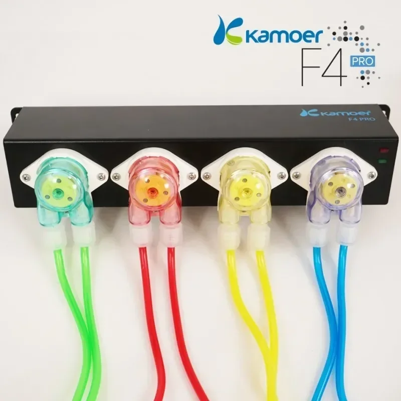 Kamoer F4 PRO WiFi Peristaltic Dosing Pump for Marine Coral Reef Aquarium Saltwater Tank