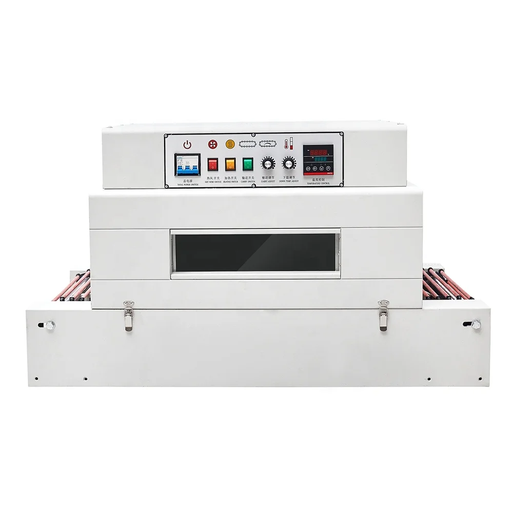 Fully Automatic PVC/POF/PE Heat Tunnel Shrink Wrap Machine Shrink Wrapping Machine for Water Bottles