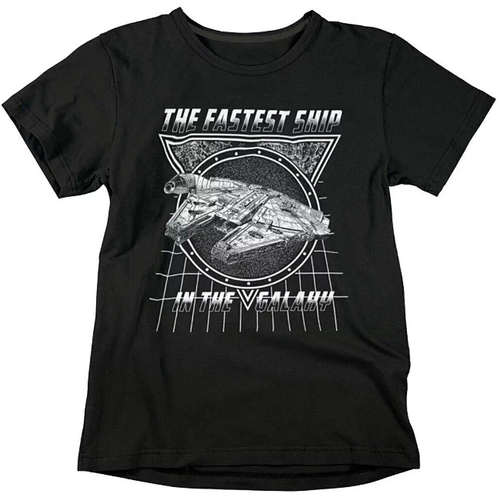 

American Star Wars Peripheral Print Men's and Women's Short Sleeves 2025 Autumn Street Sports Loose Couple Comfortable T-shirt