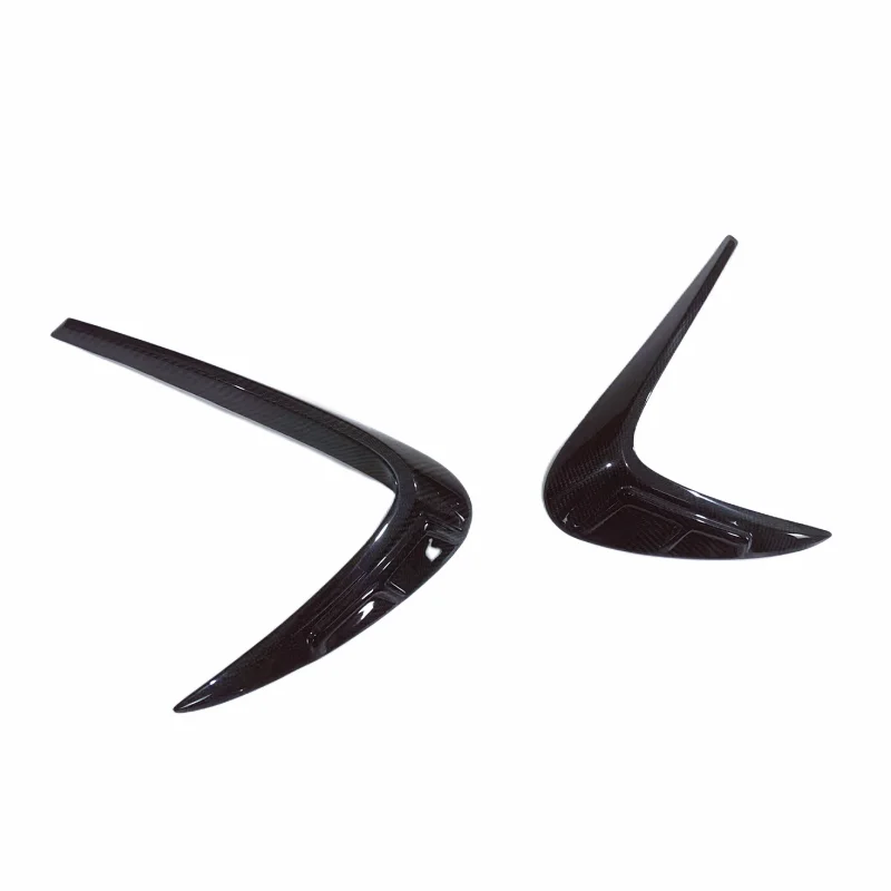 Used for  Benz S W223 Class M-style carbon fiber fender decoration body kit front bumper edge side skirt rear diffuser