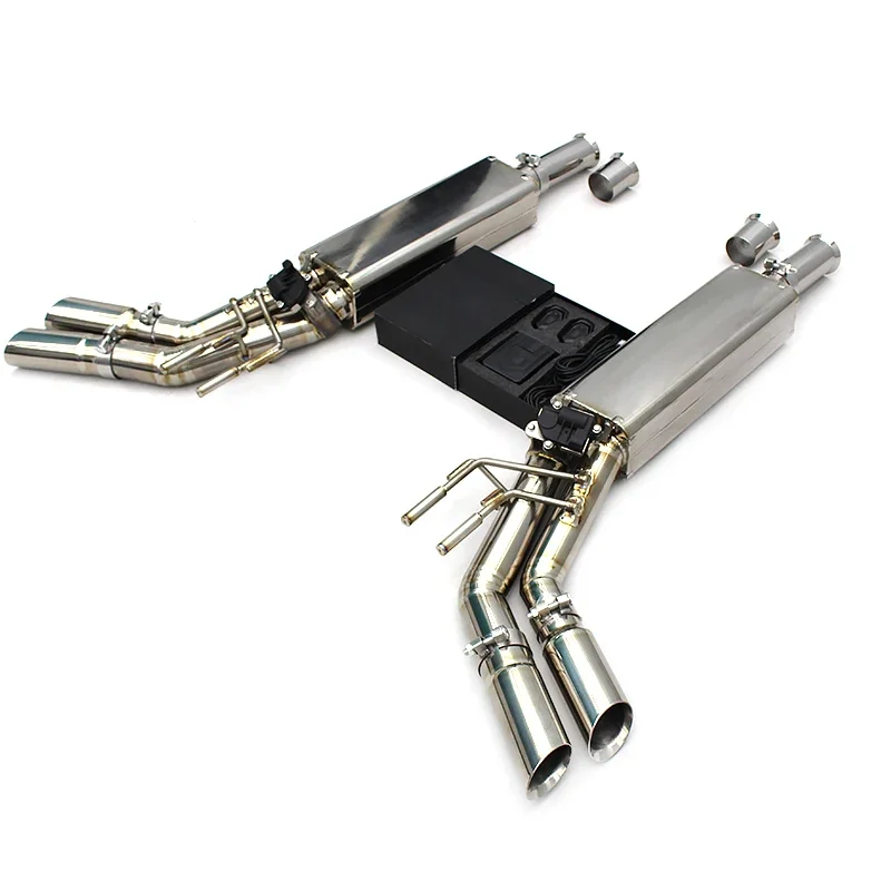 Titanium Valve Exhaust System with Intelligent Valve Control, Compatible with Mercedes-Benz G63 AMG W463A/W464 4.0T 2019-2023