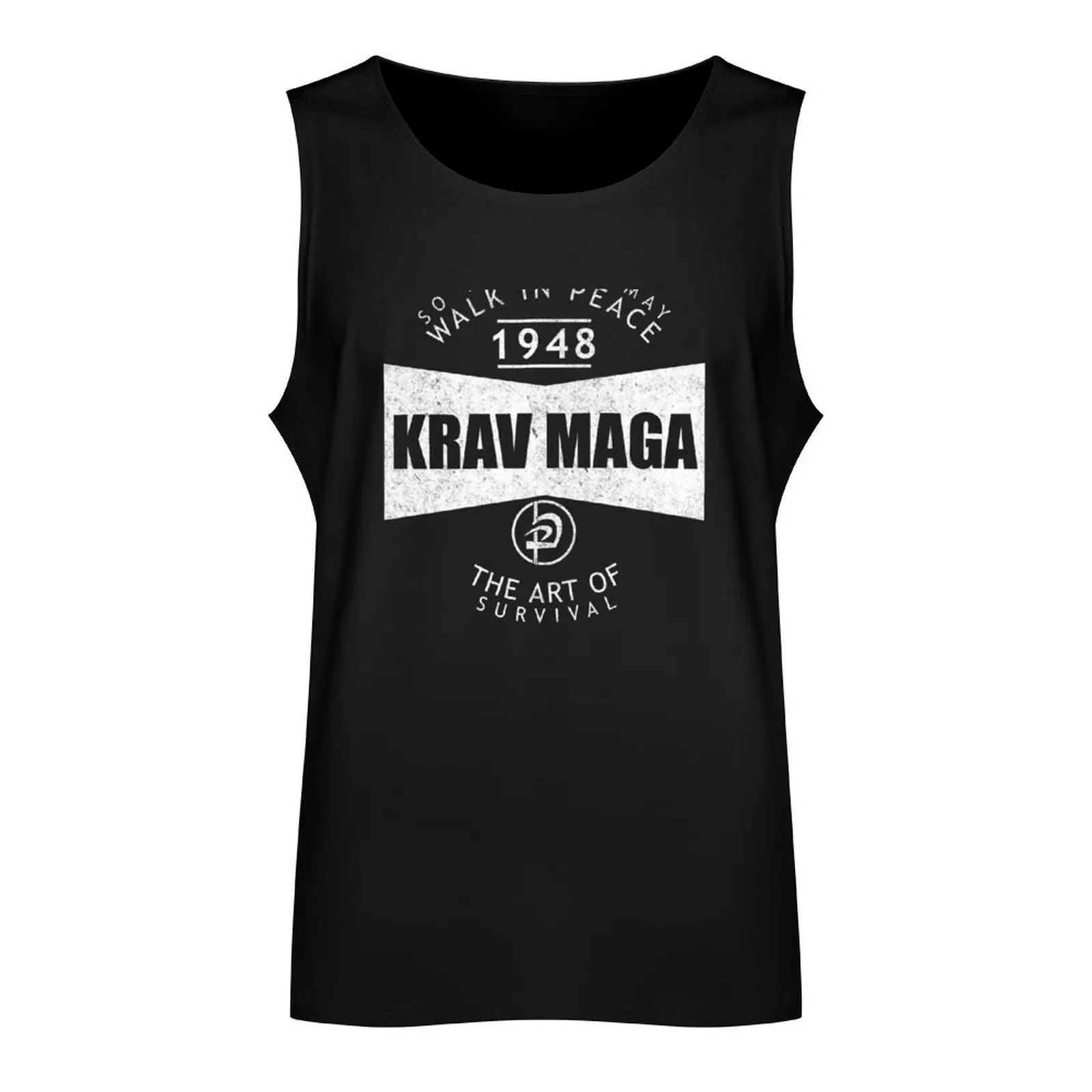 Krav Maga The Art Of Survival Reverse Tank Top Men sleeveless tee Muscle fit best selling products Vests