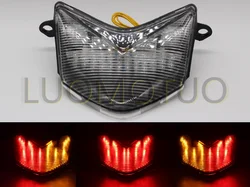 Rear Tail Brake Turn Signals Integrated Led Light Smoke For 2005 2006 KAWASAKI Ninja ZX 636 6R 6RR ZX6R ZX6RR Z750S