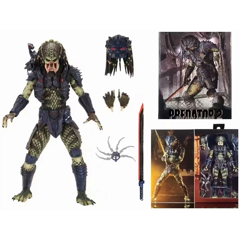 

NECA Armored Lost Predator Action Figure Predator VS Alien Ultimate Armor Lost Hunter Predator Alien Hunter Series Movie Edition