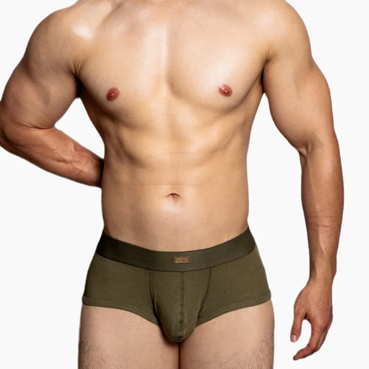 Herrenunterwäsche, schlichter Stil, Schwarz, Weiß, Basic-Bottom-Boxer, Metall, fortschrittliche Modal-Unterhose mit vier Ecken