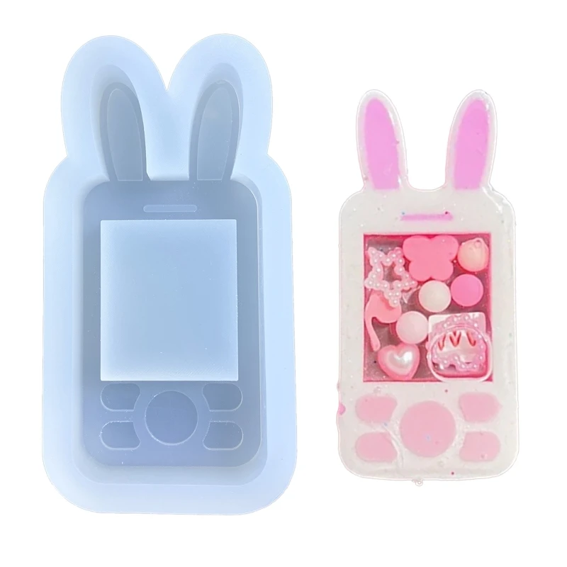 

Resin Shaker Silicone Molds Cell Phone DIY Craft Keychain Decorations Drop shipping