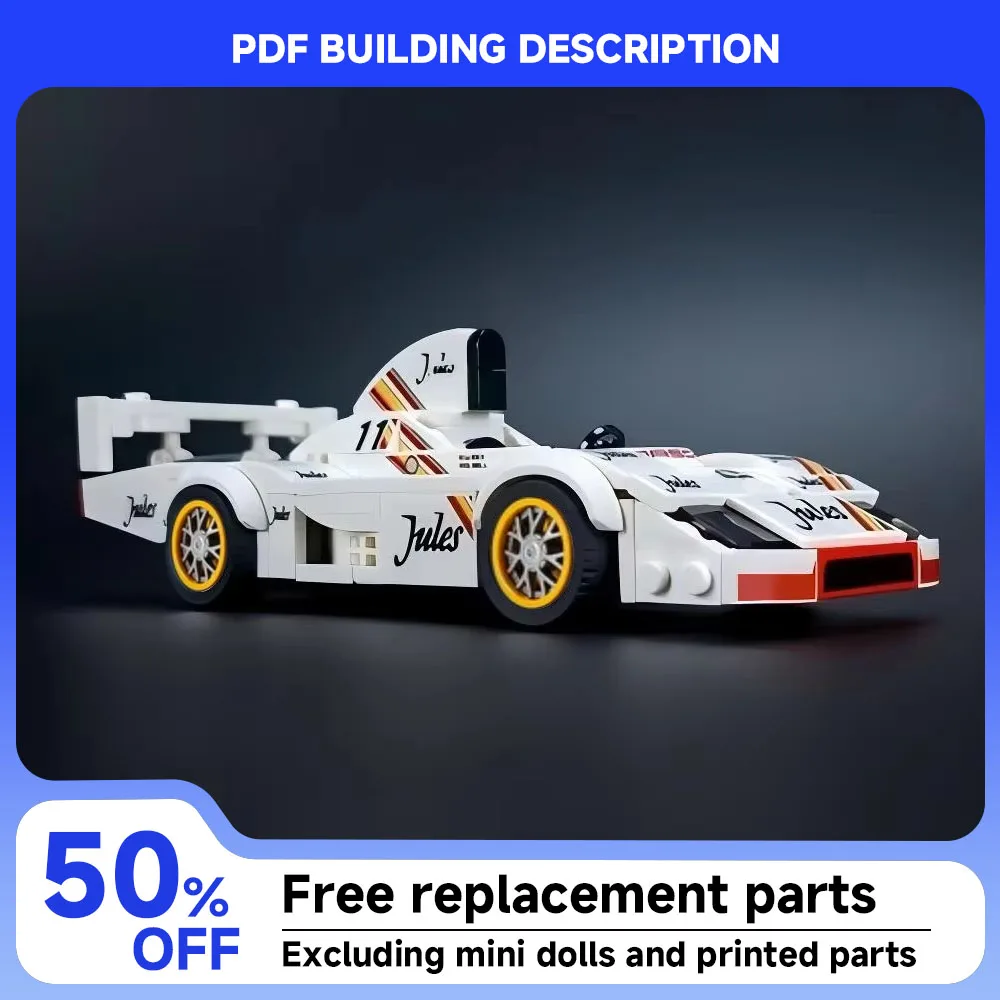 

Гоночная серия, модель MOC, строительные блоки WEC IMSA Le Mans, городской автомобиль, модульная технология, подарок, праздничная сборка, детский набор игрушек