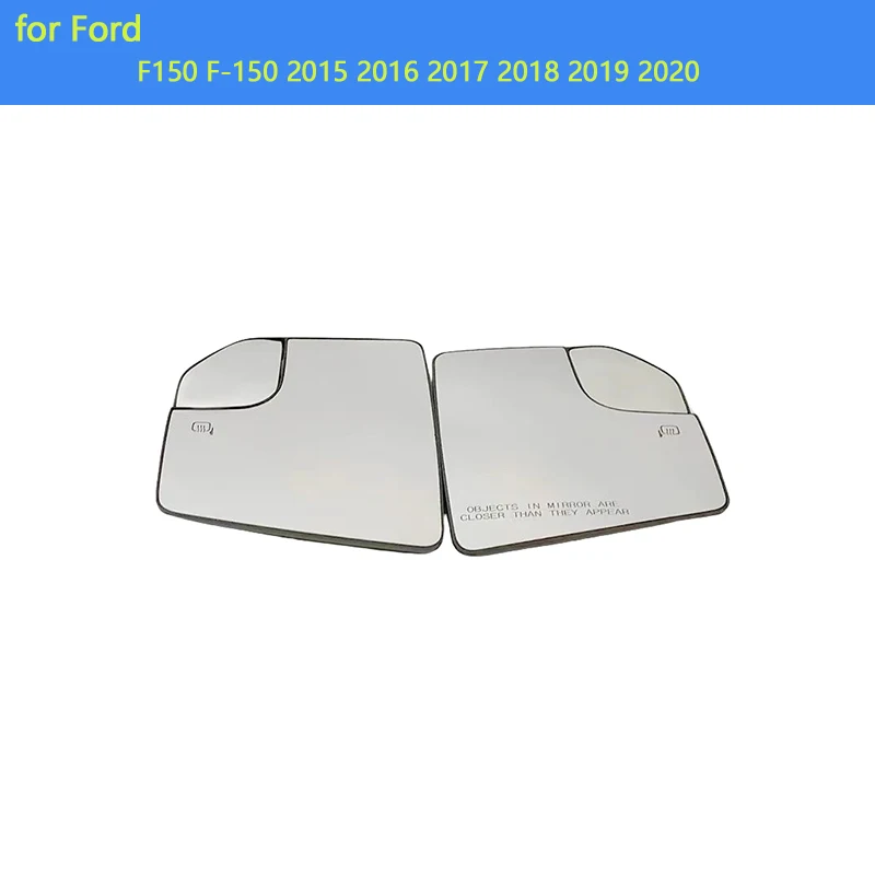 Heating Side Mirror Glass Lens Door Wing View Mirror Glass for Ford F-150 F150 XL King Ranch Platinum Raptor SuperCrew 2015-2020