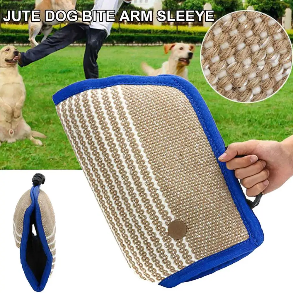 Malinois Shepherd Dog Pet Training Bite Tugs Thicken Linen Arm Sleeve Dog Accessories Longer tear resistant protector