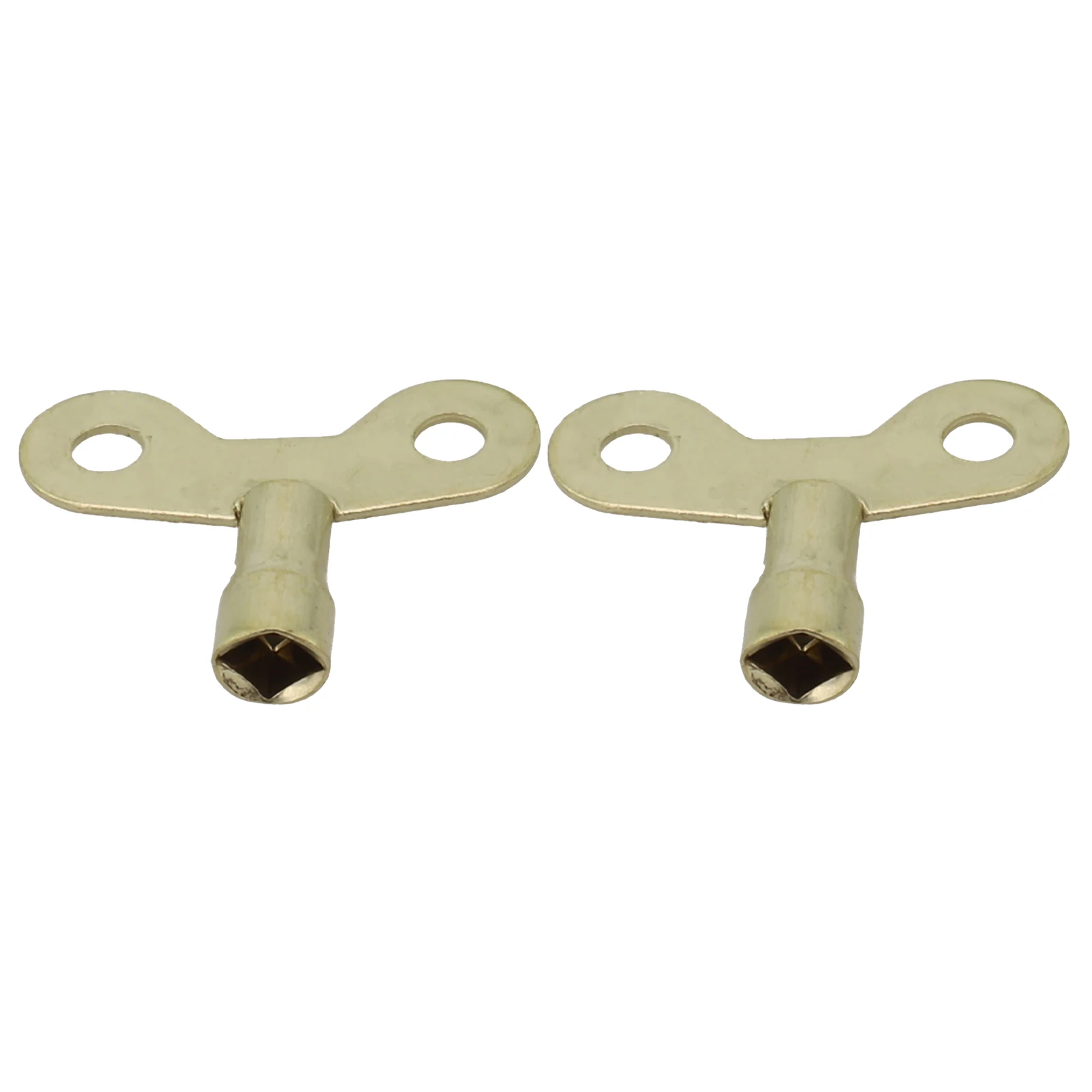 Llave de grifo de alta calidad para carrete cuadrado de 6mm, repuesto de hierro sólido, 2 uds., accesorios, accesorios de purga de válvula de aire