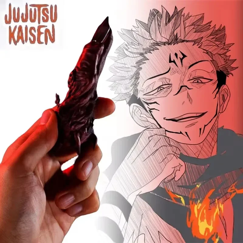 Real Ryomen Sukuna Finger Figures Jujutsu Kaisen Statue Gojo Sukuna Figurine Anime Sculpture House Decoration Desk Accessories