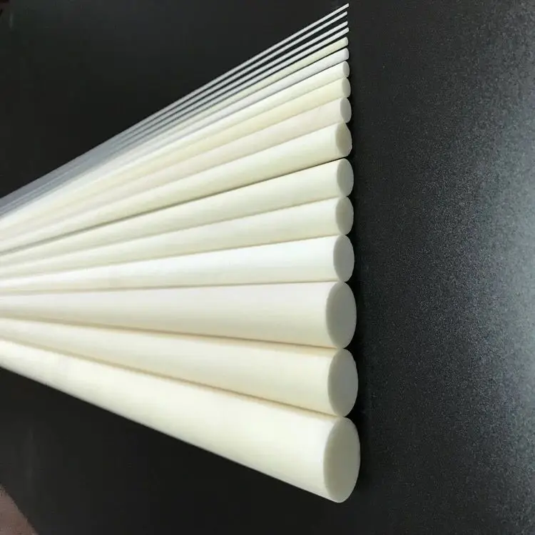 

95 Alumina Ceramic Tube High Temp Insulation 2 Holes OD 1-8mm Custom