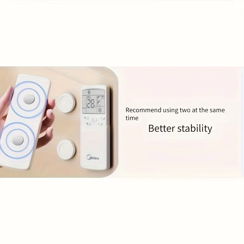 Magnetic Stand - Suitable for TV and Air Conditioner Remote Controls - No Drilling Required, Easy to Install - Adhesive Magnet