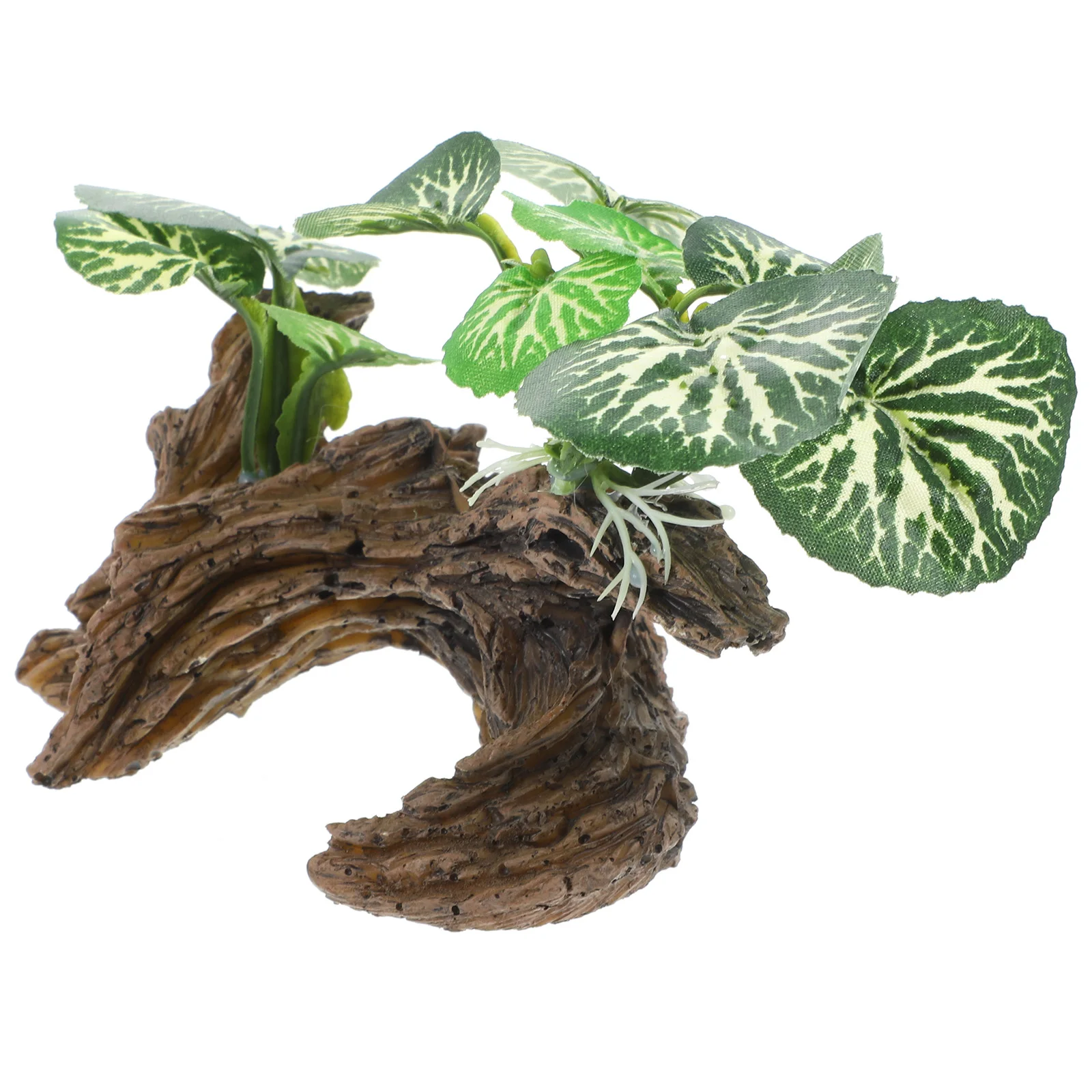 

Rainforest Simulation Plant Reptile Terrarium Decoration Realistic Reptile Box Ornament Aquarium Landscaping Plant Decor