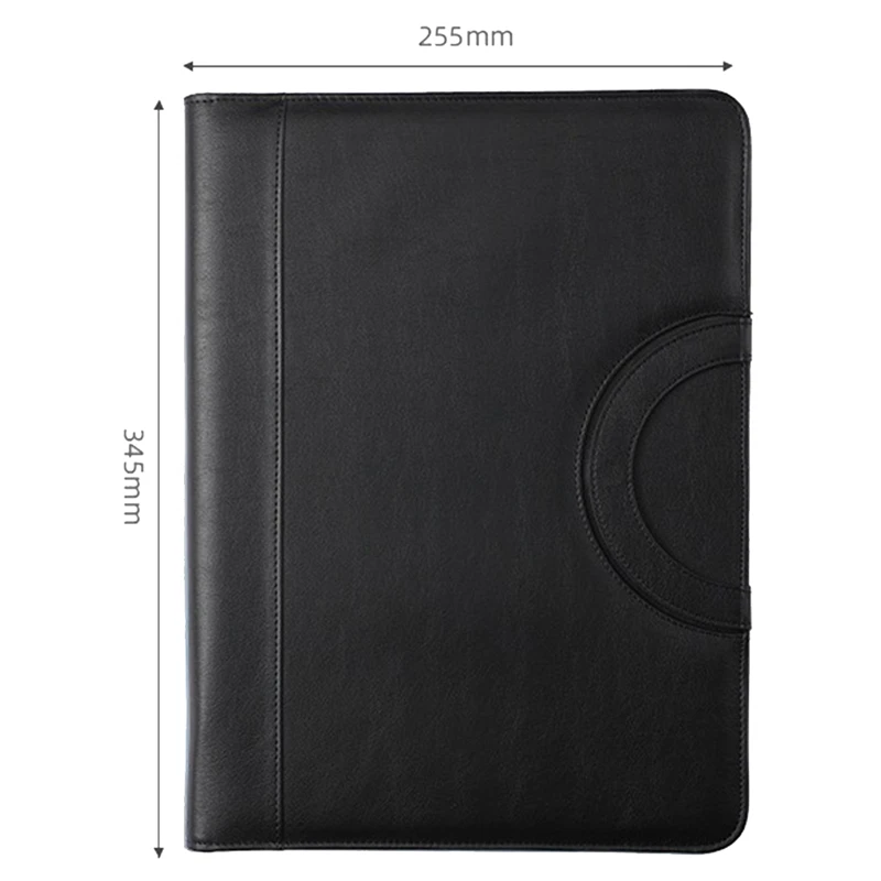 1 Piece Multifunctional Notepad Wireless Charging Folder  With Calculator+8000Mah Power Supply