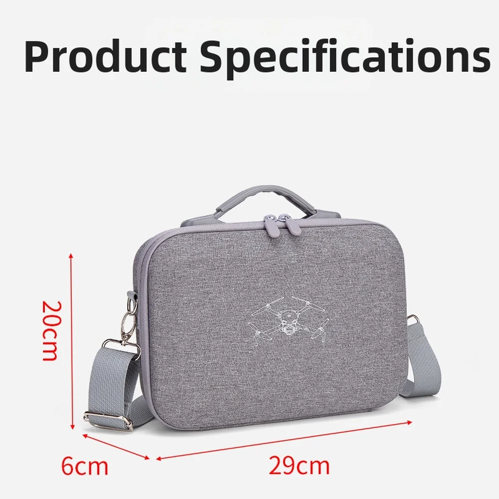 For DJI Lito 1 Dedicated Carry Bag With Rugged PU Exterior Measuring 29x20x6CM For Efficient Gear Organization