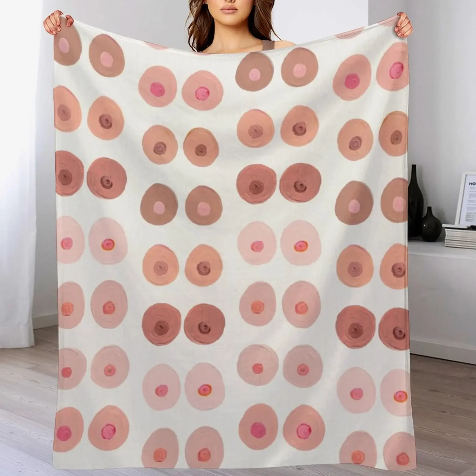 

Boobs Throw Blanket Bed covers Decorative Beds Blankets