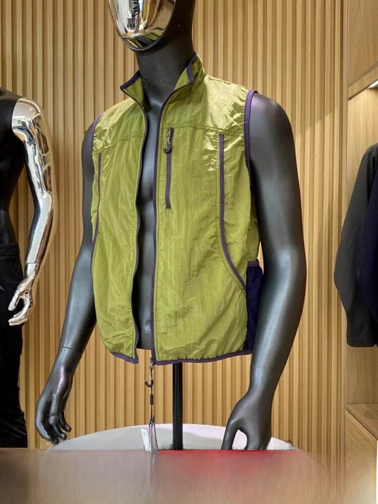 

Outdoor Sports Vest Men's Women's Breathable Waterproof Summer Quick Dry Stand Collar Jacket Nylon Fabric Moisture Wicking