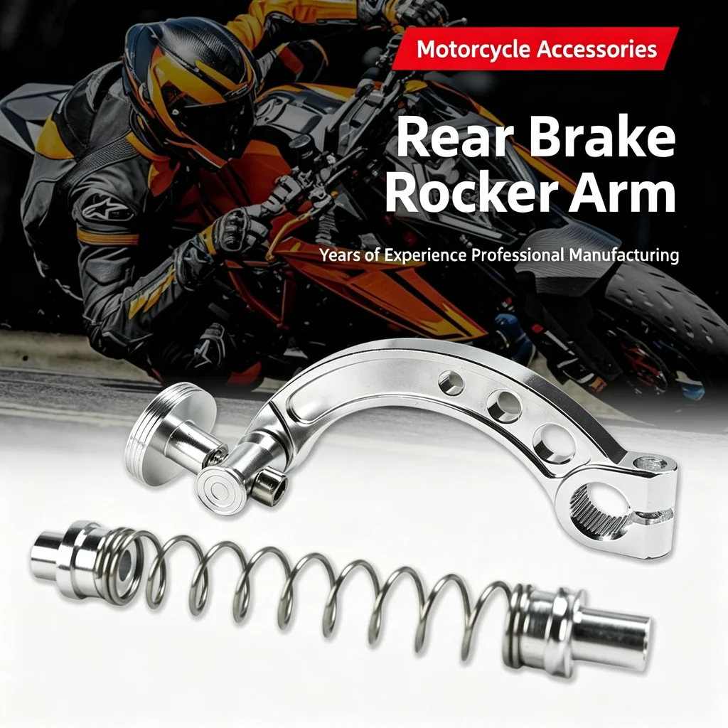 CNC Aluminum Motorcycle Rear Brake Linkage Modified Brake Arm Bracket Rear Brake Link Rod Lightweight Durable Fit For Honda