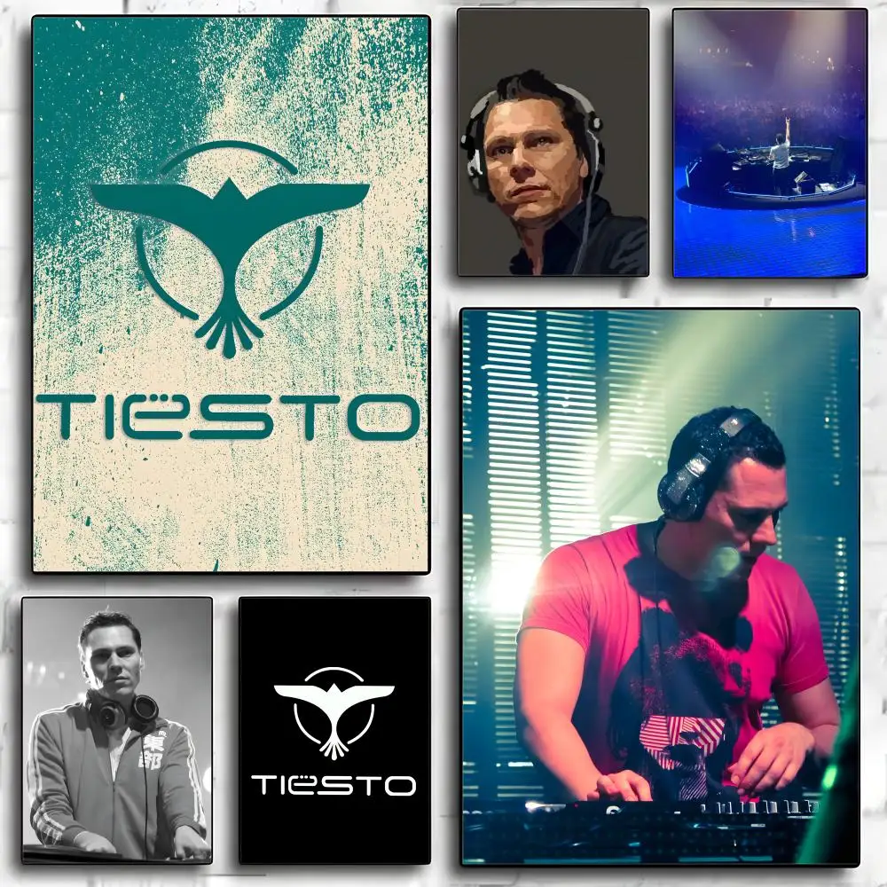 T EDM DJ Producer T-tiesto Poster HD art sticky wall waterproof home living room bedroom bar aesthetic decoration