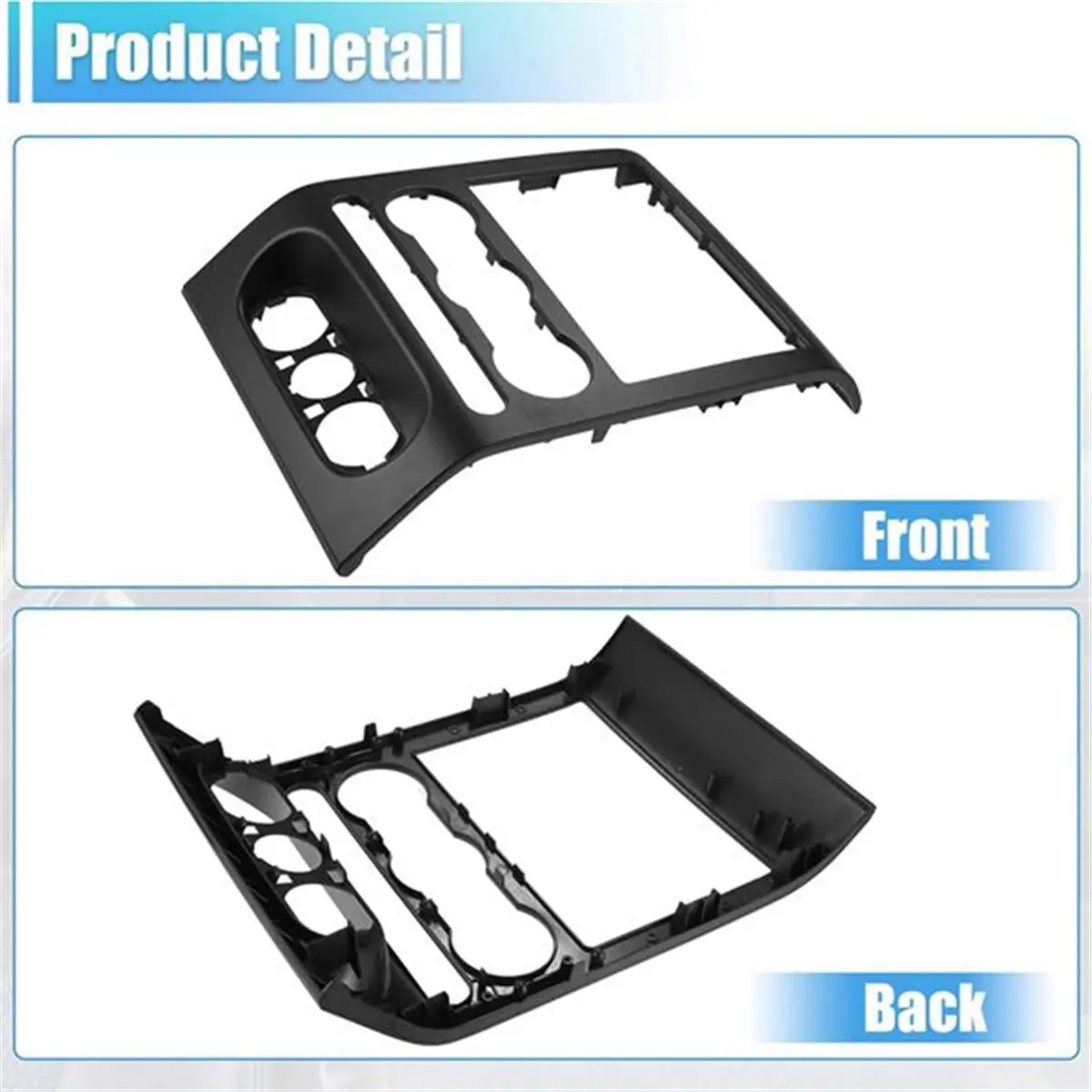 #21V (Black)Dash Radio Bezel,Automotive Parts & Accessories