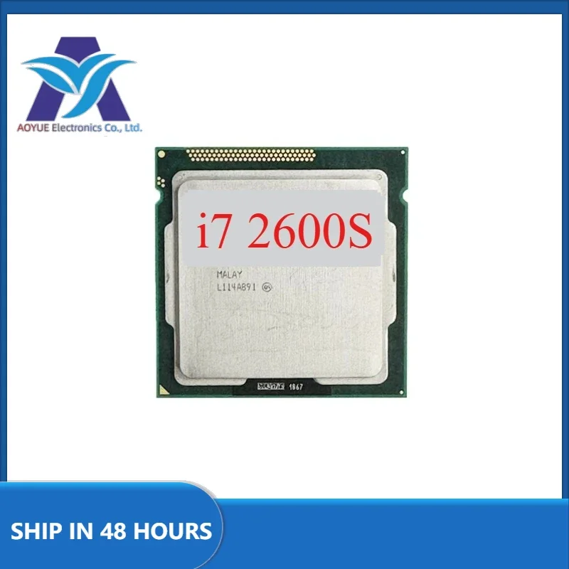 1pcs/lot perfect test Core i7-2600S i7 2600S CPU Processor Quad-Core 2.8GHz 65W LGA 1155