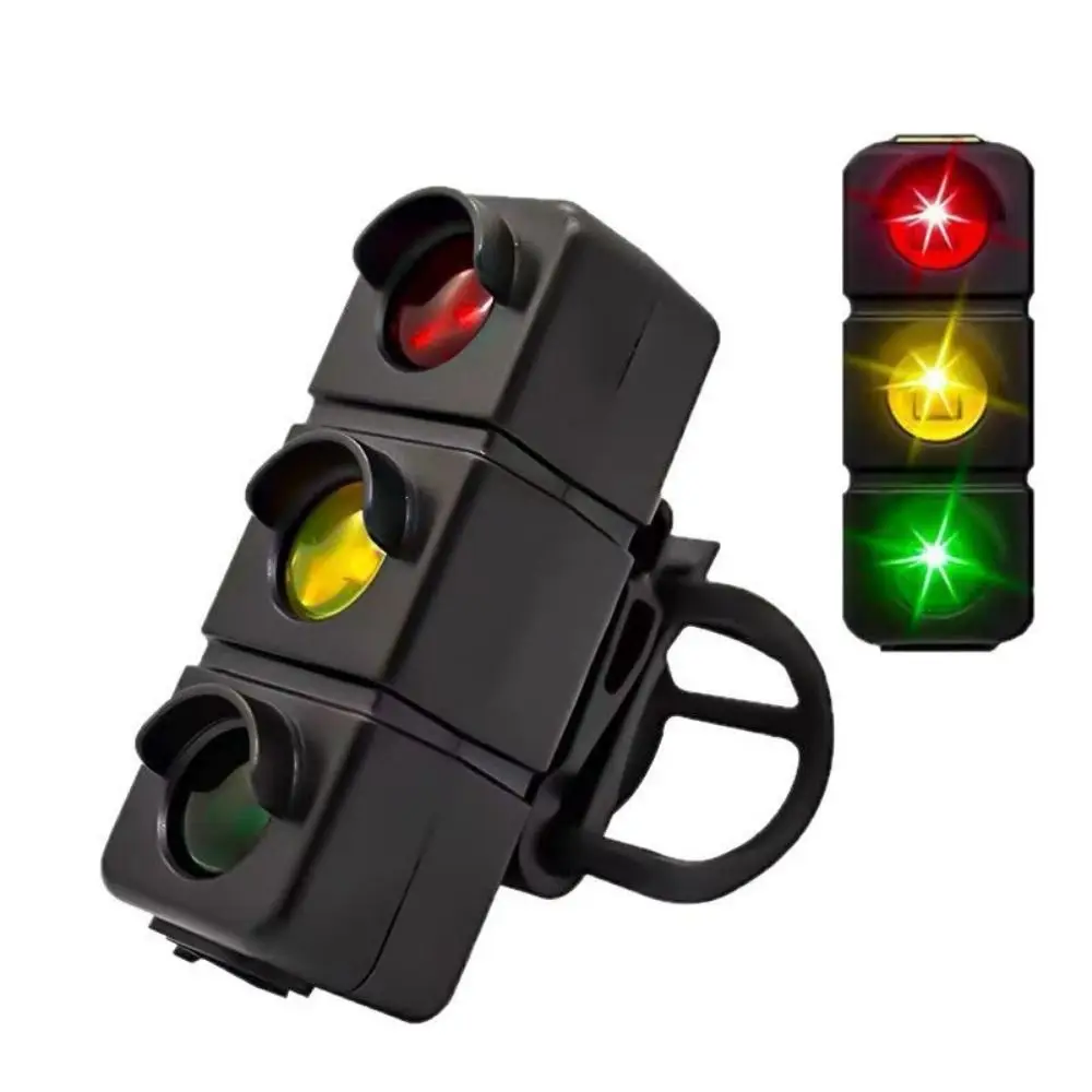 

Waterproof Bike Taillights Foldable Adjustable Emergency Warning Lights Multifunctional Charging Strap-On Installation
