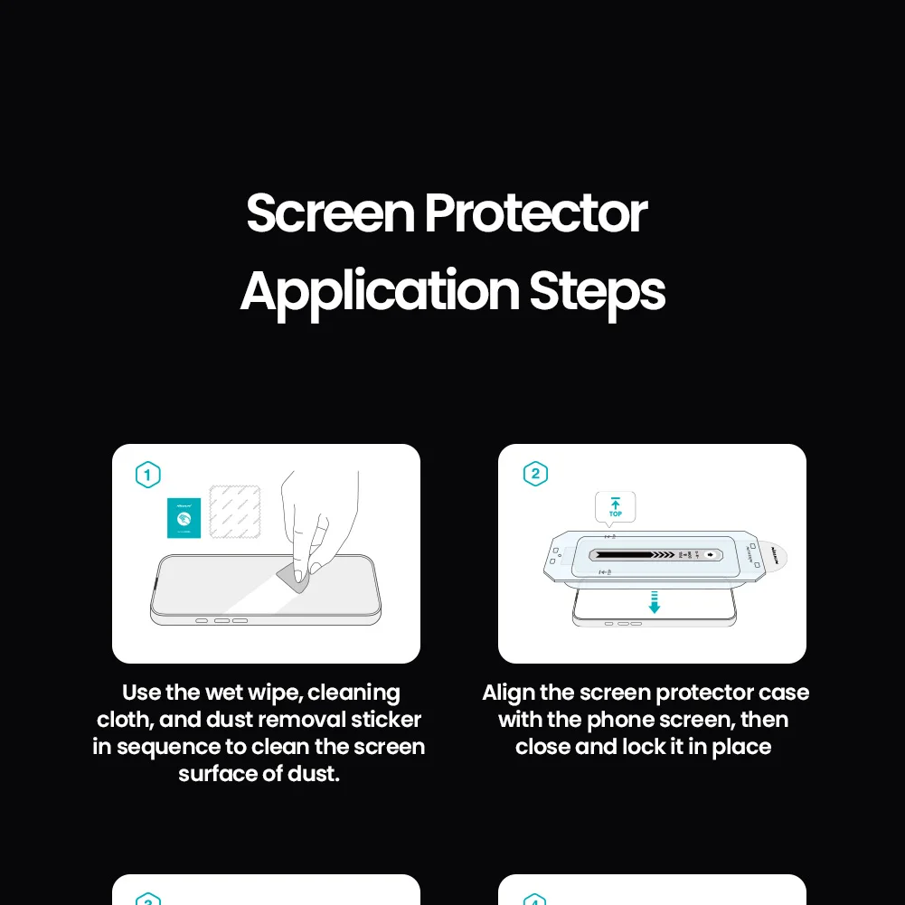 Nillkin Tempered Glass For iPhone 16 Pro Max iPhone 16 Plus CP+PRO 2.5D 0.3 mm Screen Protector Film