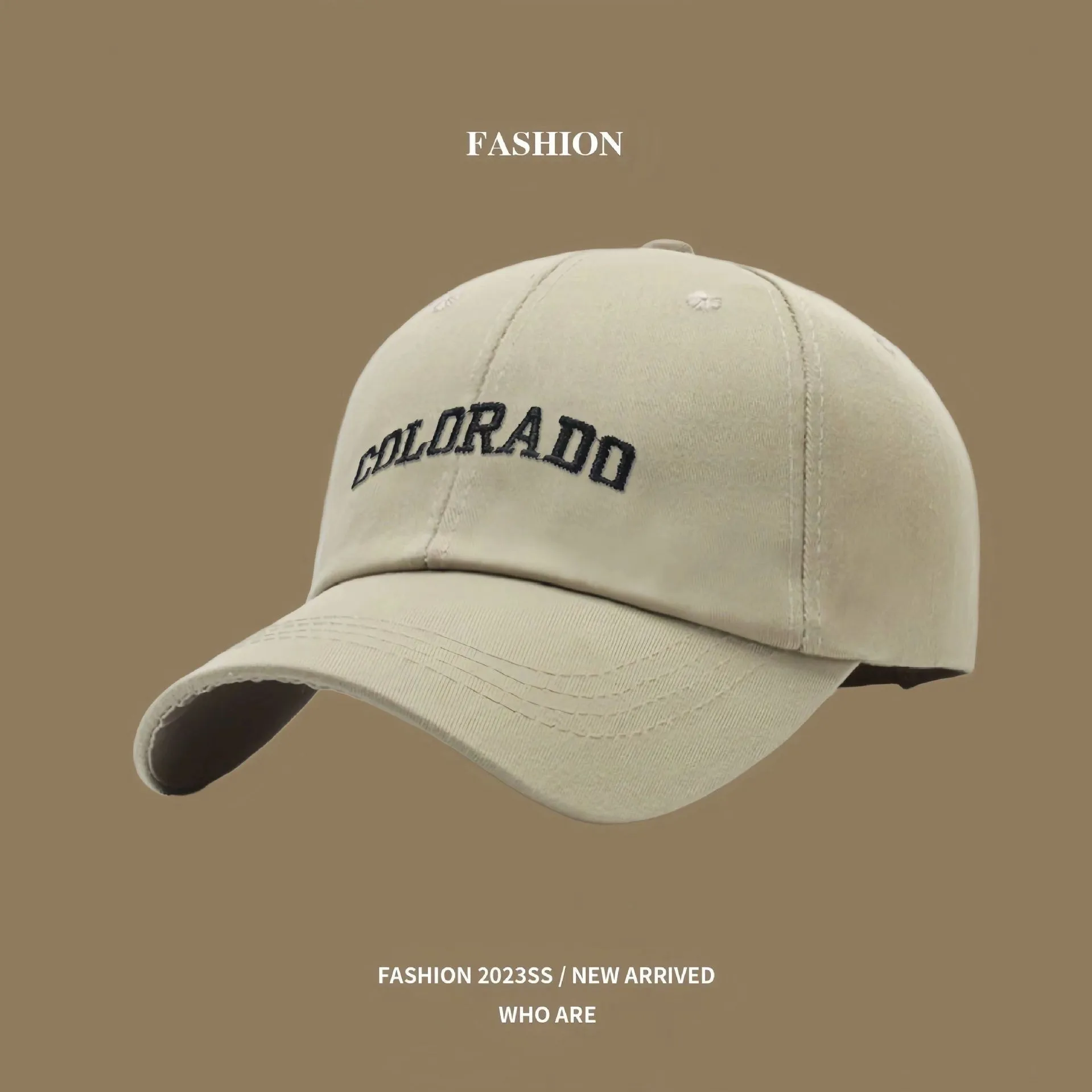 2026 new hardtop hat breathable and versatile big head circumference letter soft top American retro face enhancing baseball cap