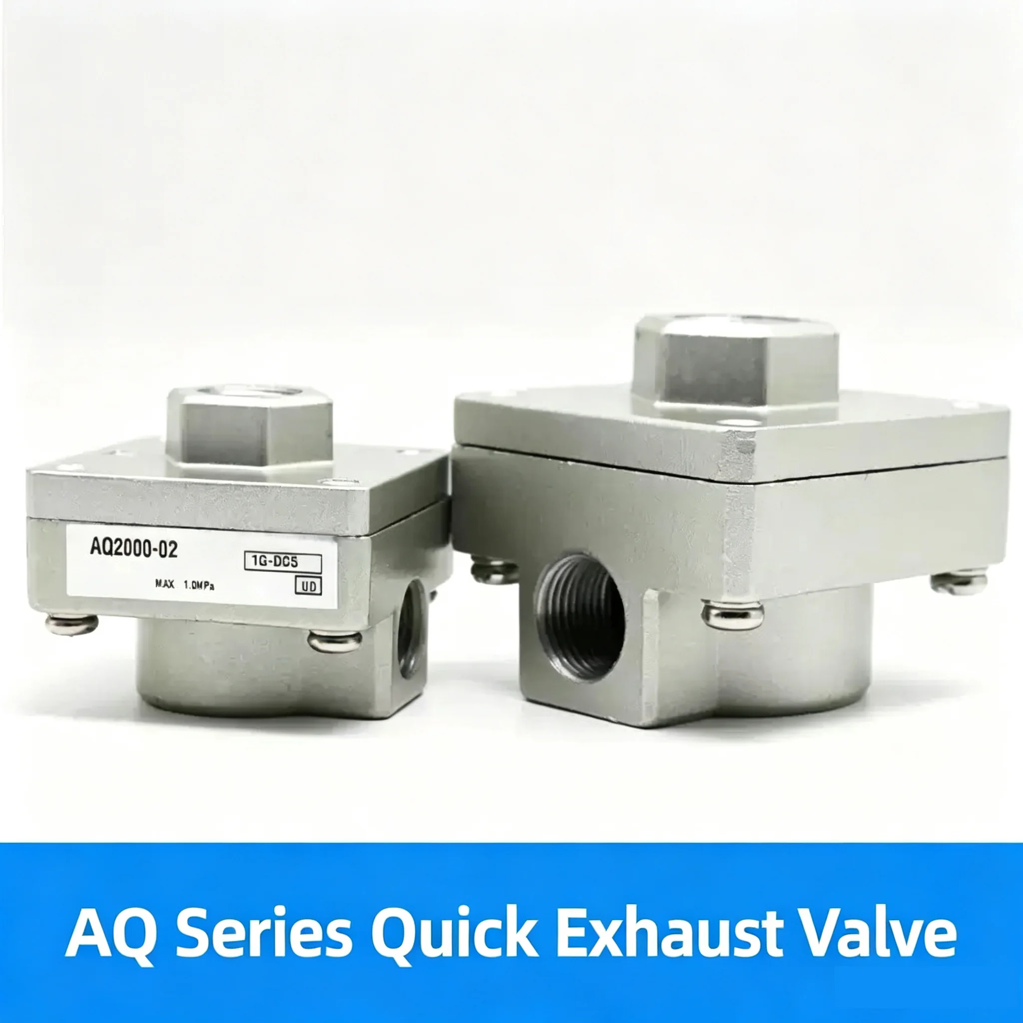 NEW Type AQ Series Quick Exhaust Pressure Relief Valve Pneumatic Systems - Sizes AQ2000-02-01 AQ3000-02-03 AQ5000-04-06
