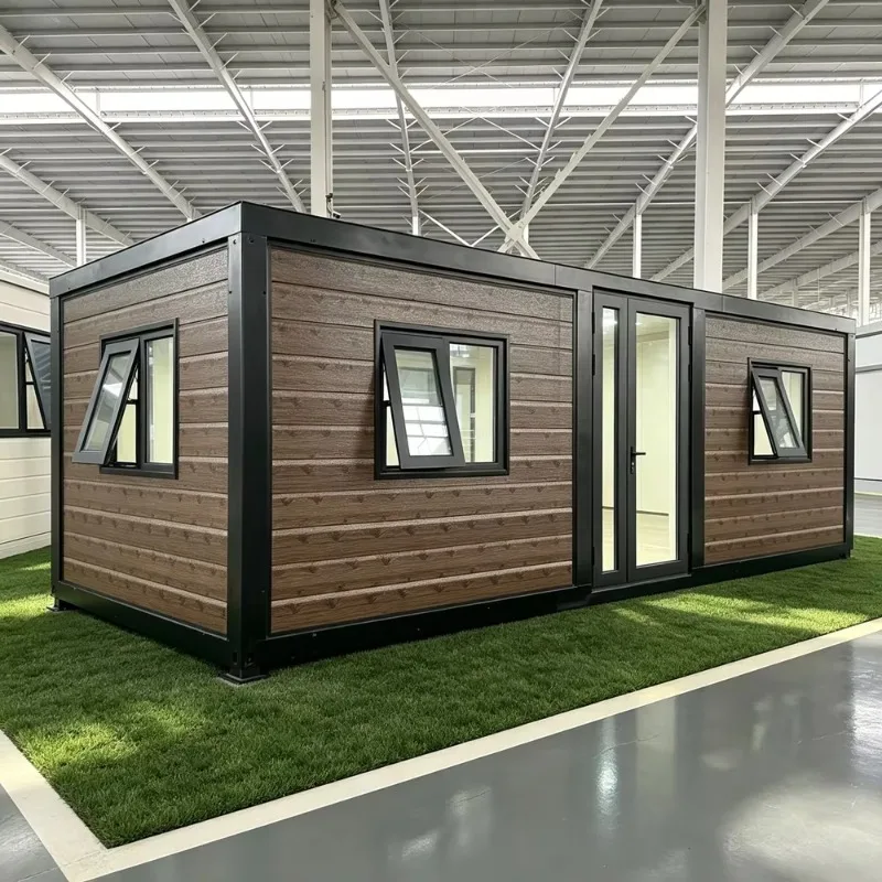 Luxury Expandable Folding Container Villa Prefabricated Modular House Portable Home for Holiday Resorts