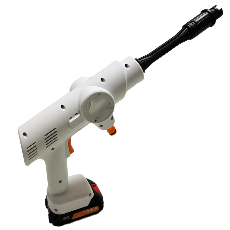 Brushless Wireless Car Washing Machine High-Pressure Household Grade Lithium Battery Booster Cleaning Machine Spray Gun